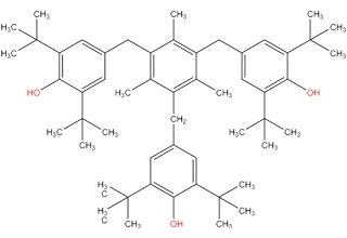 1,3,5-Trimethyl-2, 4,6-Tris (3,5-Di-tertbutyl-4-hydroxybenzyl) Benzol