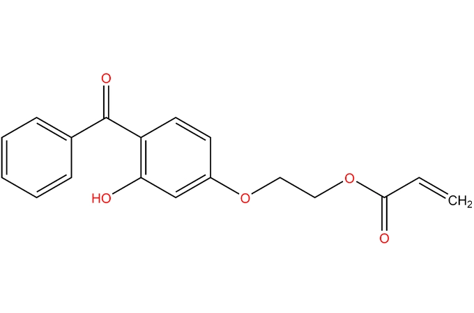 2-(4-Benzoyl-3-hydroxyphenoxy)ethyl acrylat; 2-Hydroxy-4-(acrylyloxyethoxy) benzophenon