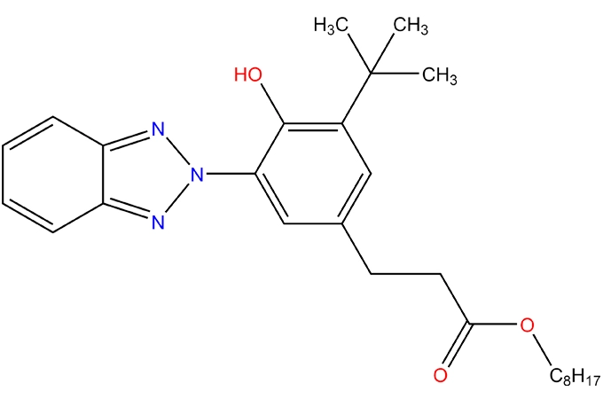 3-(2H-Benzotriazolyl)-5-(1,1-Dimethylethyl)-4-hydroxy-benzolpropansäure octyl ester