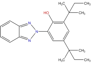 2-(2 '-hydroxy-3',5 '-di-t-amyl phenyl)benzo triazol; 2-(2H-Benzotriazol-2-yl)-4,6-ditertpentylphenol