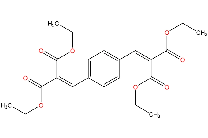 Tetra-ethyl-2,2 '-(1,4-Phenylen-dimethyliden)-bis malonat