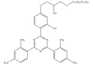 Reaktions produkte von 2-(4,6-Bis (2,4-dimethylphenyl)-1,3,5-triazin-2-yl)-5-hydroxyphenol mit ((C10-16, reich an C12-13 alkyl oxy)methyl)oxyran