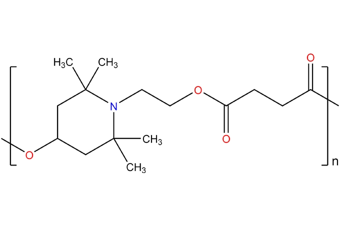 Dimethylsuccinat-Polymer mit 4-Hydroxy-2, 2, 6,6-tetramethyl-1-piperidin-ethanol