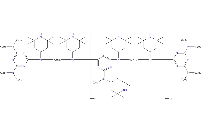 1,6-Hexandiamin, N,N'-Bis (2,2,6,6-tetramethyl-4-piperidinyl)-polymer mit 2, 4,6-Trichlor-1,3,5-triazin, Reaktions produkte mit N-butyl-1-butanamine und N-butyl-2,2, 6,6-Tetramethyl-4-piperidinamin