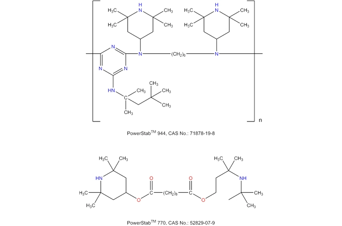 Bis(2,2,6,6,-tetramethyl-4-piperidinyl) decandioat und N,N'-Bis(2,2,6,6-Tetramethyl-4-piperidinyl)-1,6-hexandiamin, Polymer mit 2, 4,6-Trichlor-1,3,5-triazin und 2,4,4- trimethyl-1, 2-Pentanamin