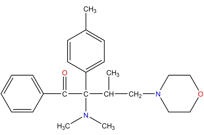 2-Dimethylamino-2-(4-methyl-benzyl)-1-(4-morpholin-4-yl-phenyl)-butan-1-one