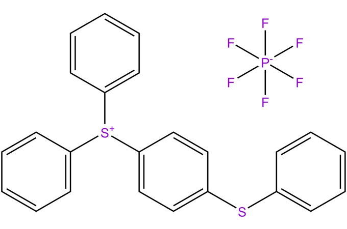 Diphenyl(4-phenylthio)phenyl sufonium Hexa fluoro phosphat