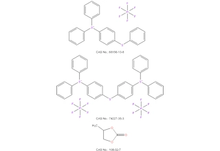 Diphenyl(4-phenylthio)phenyl sufonium Hexa fluoro phosphat Bis(4-(diphenyl sulfonio)phenyl)sulfid bis(hexa fluoro phosphat) Propylen carbonat