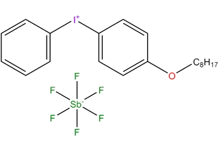 (4-Octyloxyphenyl) Phenyliodoniumhexa fluoro antimat