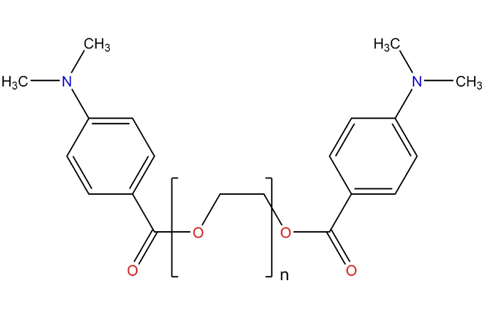 Poly(ethylen glykol) bis(p-dimethylamino benzoat)