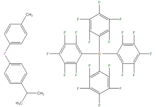 (4-Isopropylphenyl)(p-Tolyl) iodonium tetra kis(penta fluor phenyl)borat
