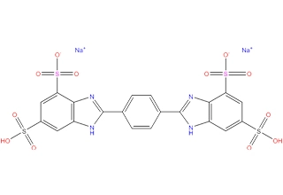 Dinatrium phenyl-Dibenzi midazol-Tetra sulfonat