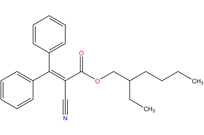 2-Ethylhexyl-2-cyano-3, 3-diphenyl-2-acrylat