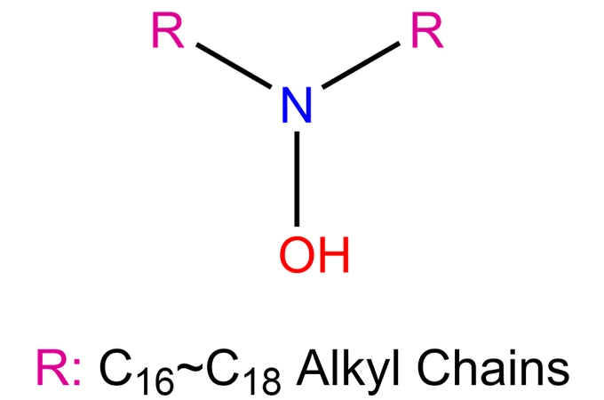 Bis (hydriertes Talg C16-18-alkyl) Hydroxyl amin