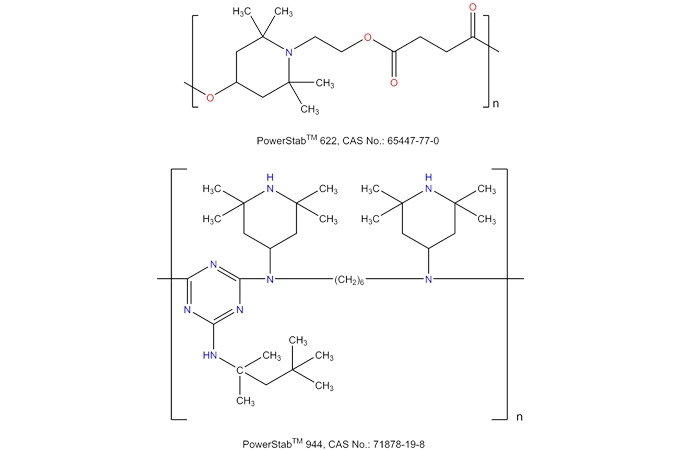 Poly[[6-[(1,1, 3,3-Tetramethylbutyl) amino]-1, 3,5-triazin-2, 4-diyl][(2,2,6,6-tetramethyl-4-piperidinyl)imino]-1,6-Hexandiyl [(2,2, 6,6-Tetramethyl-4-piperidinyl) imino]])